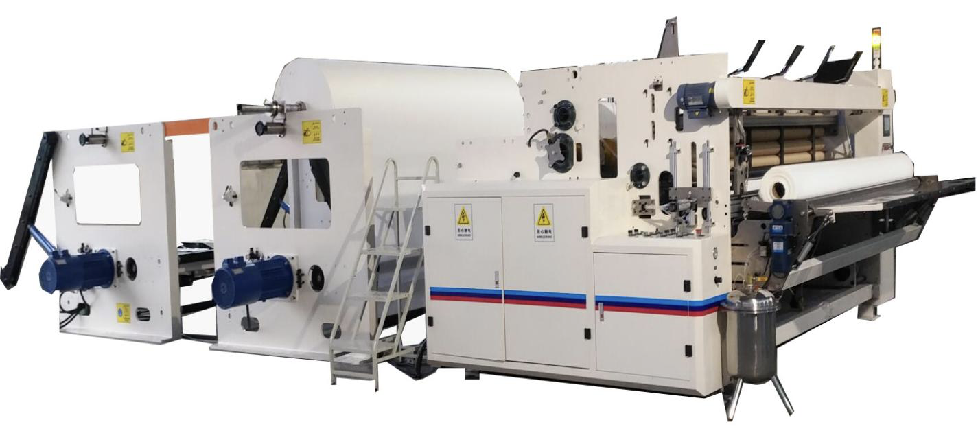Automatic Toilet Tissue Paper Roll Converting Machine